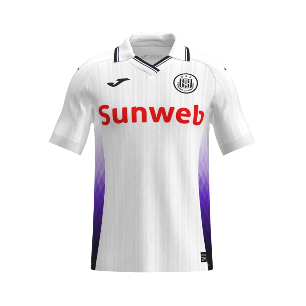 RSC Anderlecht Extérieur 25/26 - Vue de face