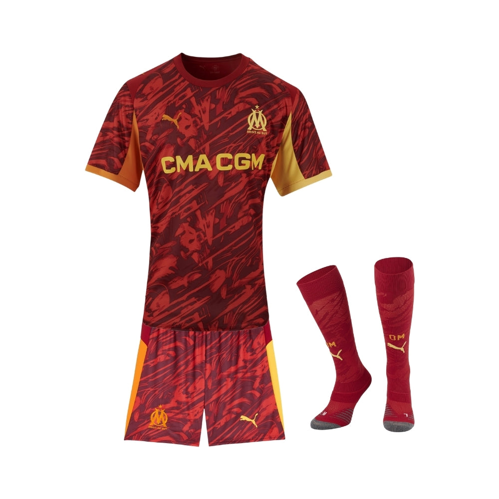 Kit - Olympique Marseille Gardiens de But 25/26 - Vue de face