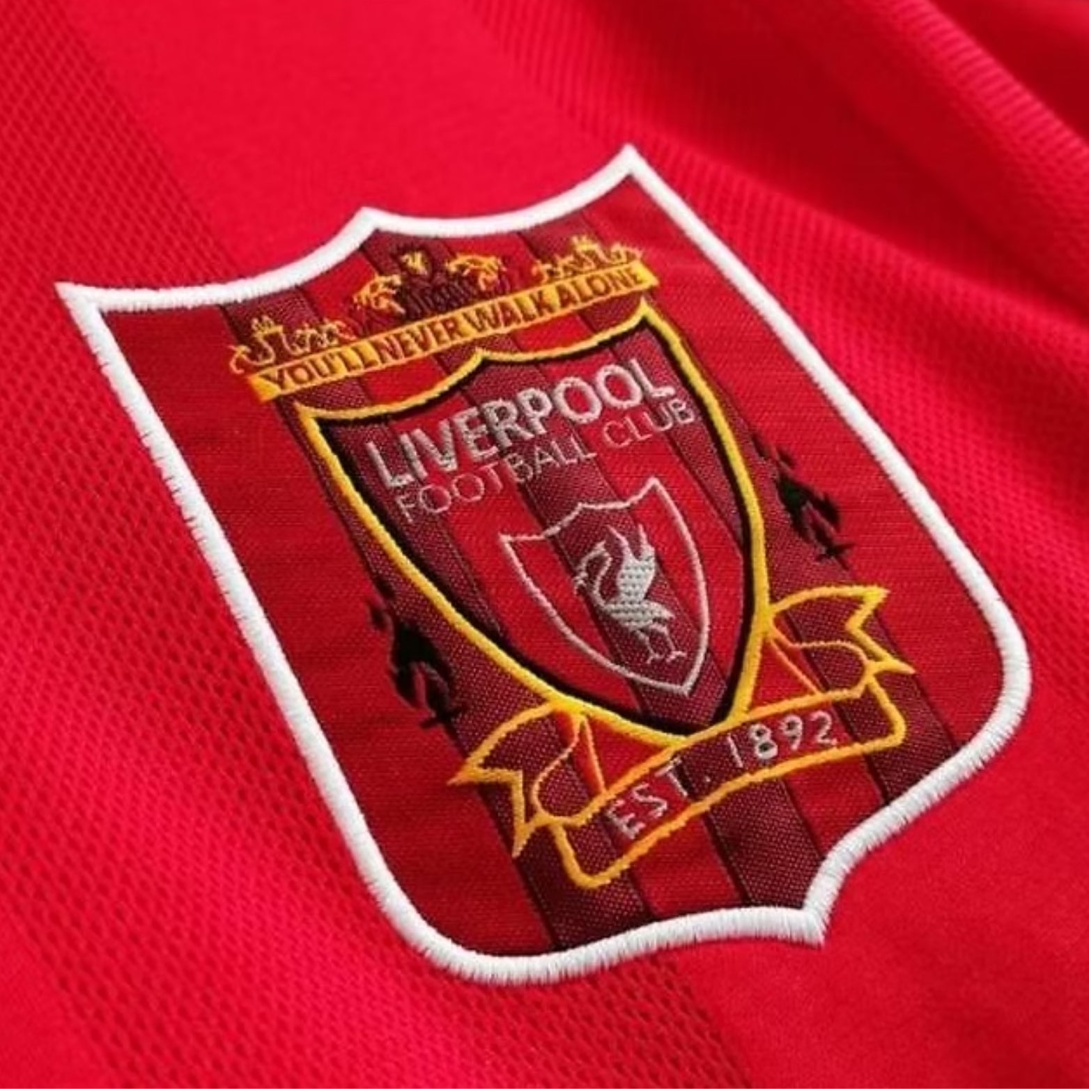 Liverpool Domicile 95/96 - Vue rapprochée