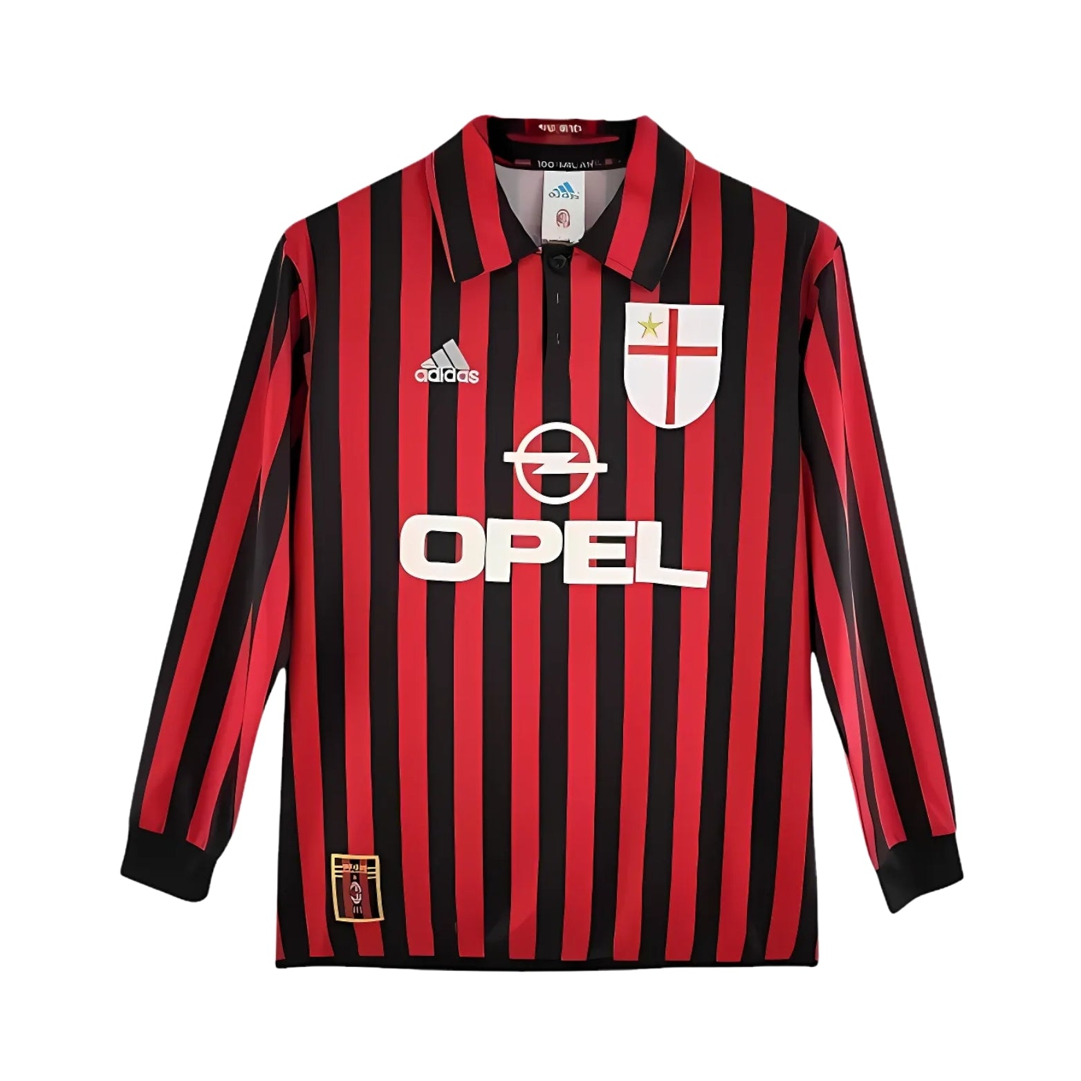 AC Milan Domicile 99/00 - Manches Longues - Vue de face
