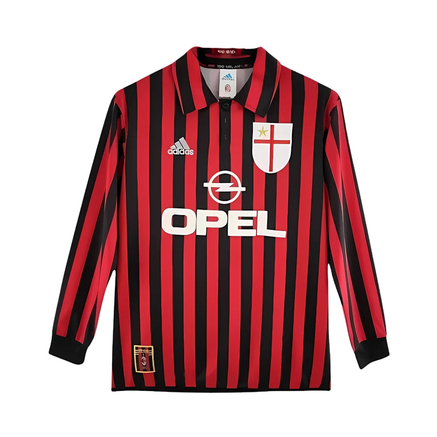 AC Milan Home 99/00 - Long Sleeves