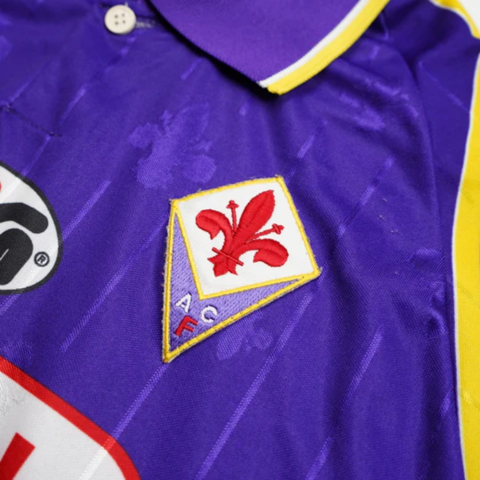 Fiorentina Domicile 97/98 - Détail