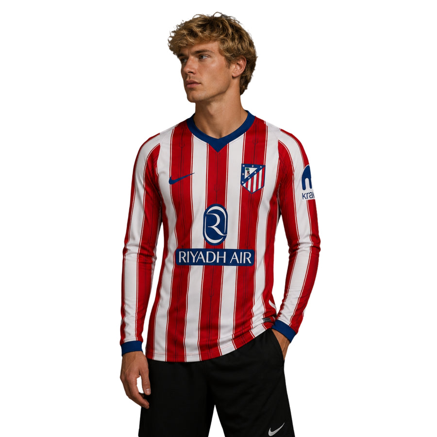 Atlético Madrid Domicile 26/27 - Manches Longues