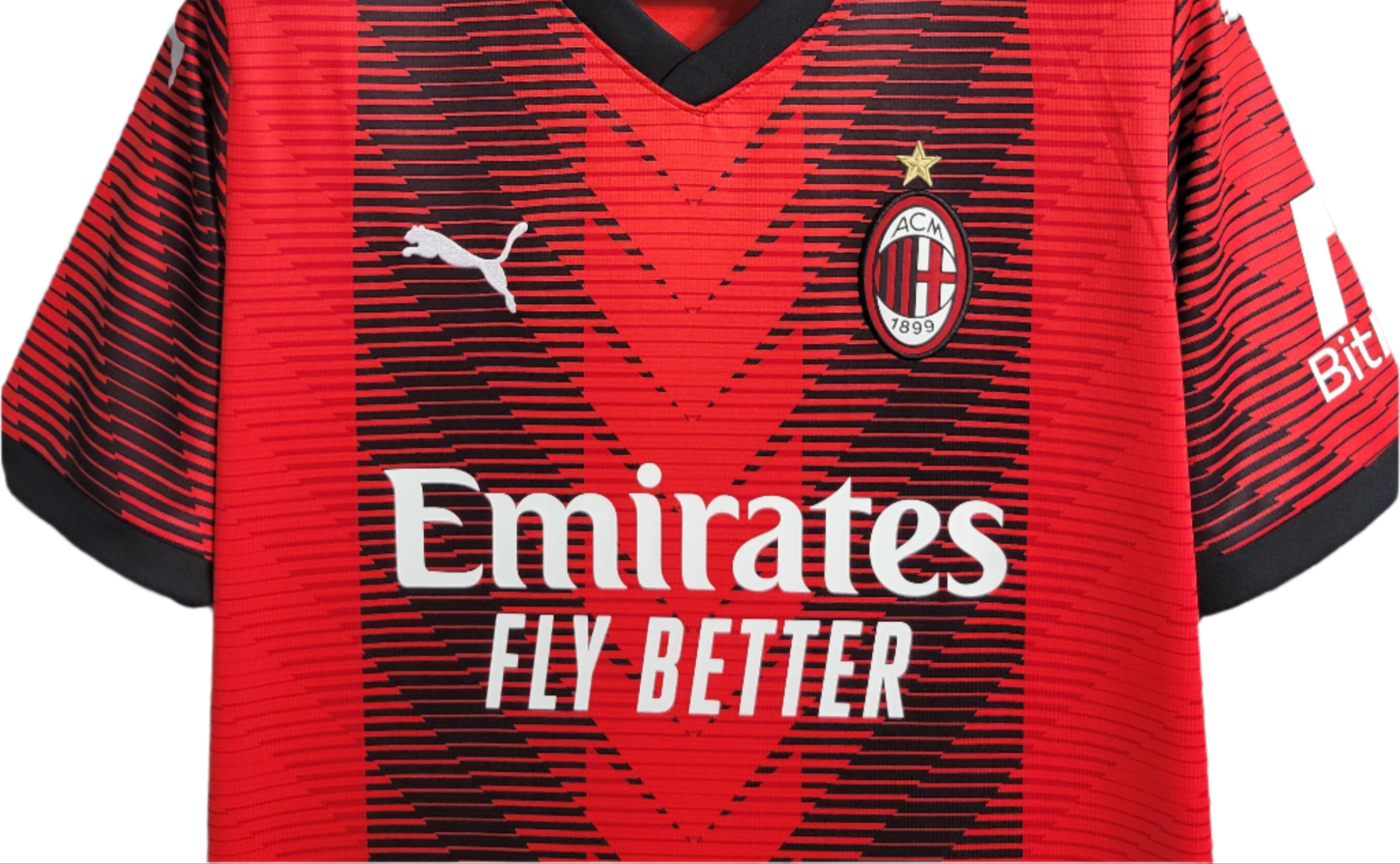 AC Milan Domicile 23/24 - Détail