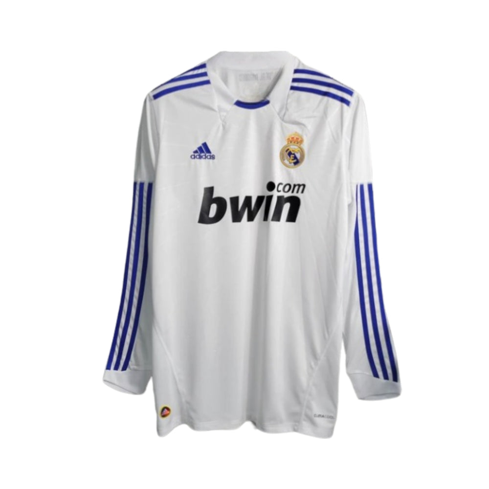 Real Madrid Home 10/11 - Long Sleeves