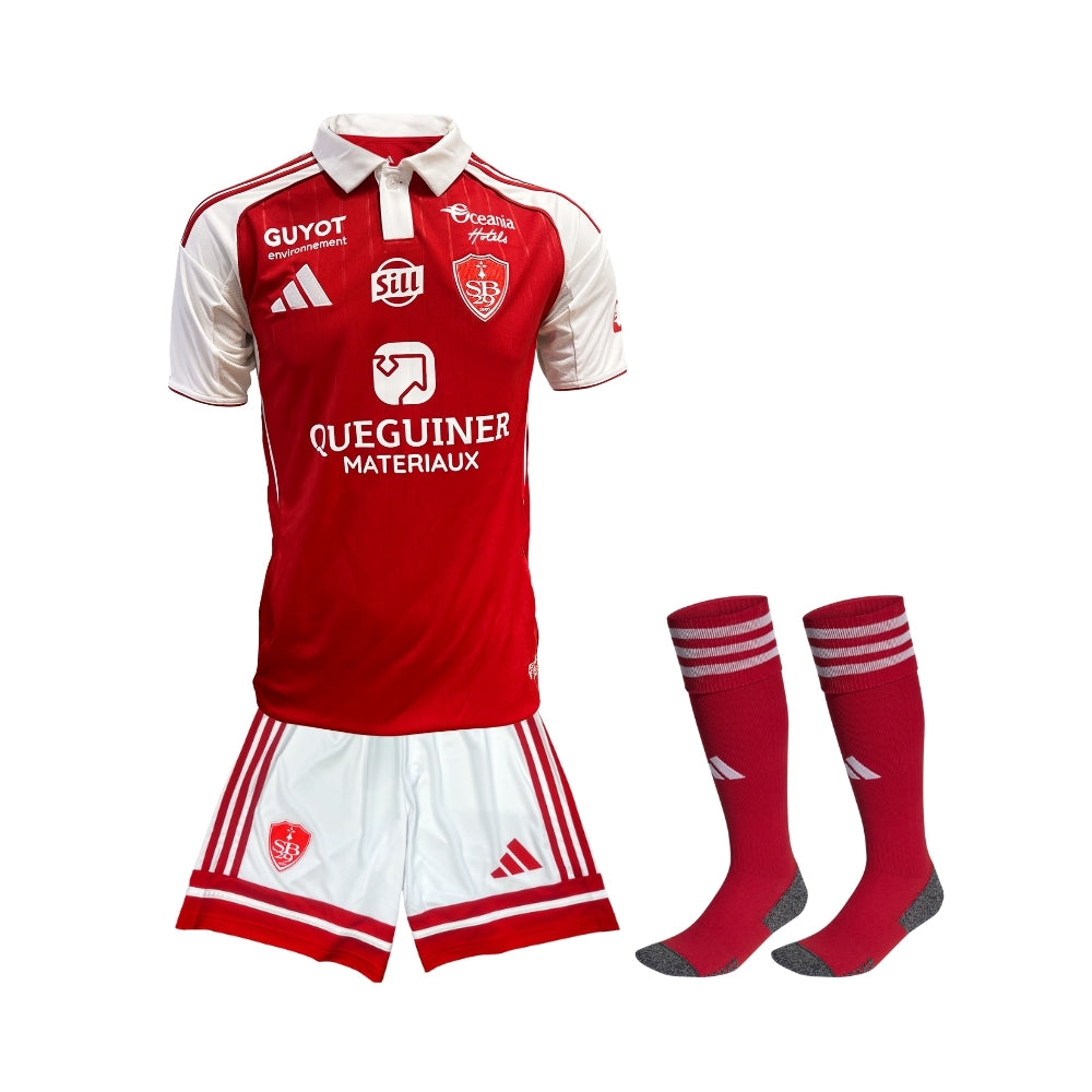 Kit - Stade Brestois Domicile 25/26 - Vue de face