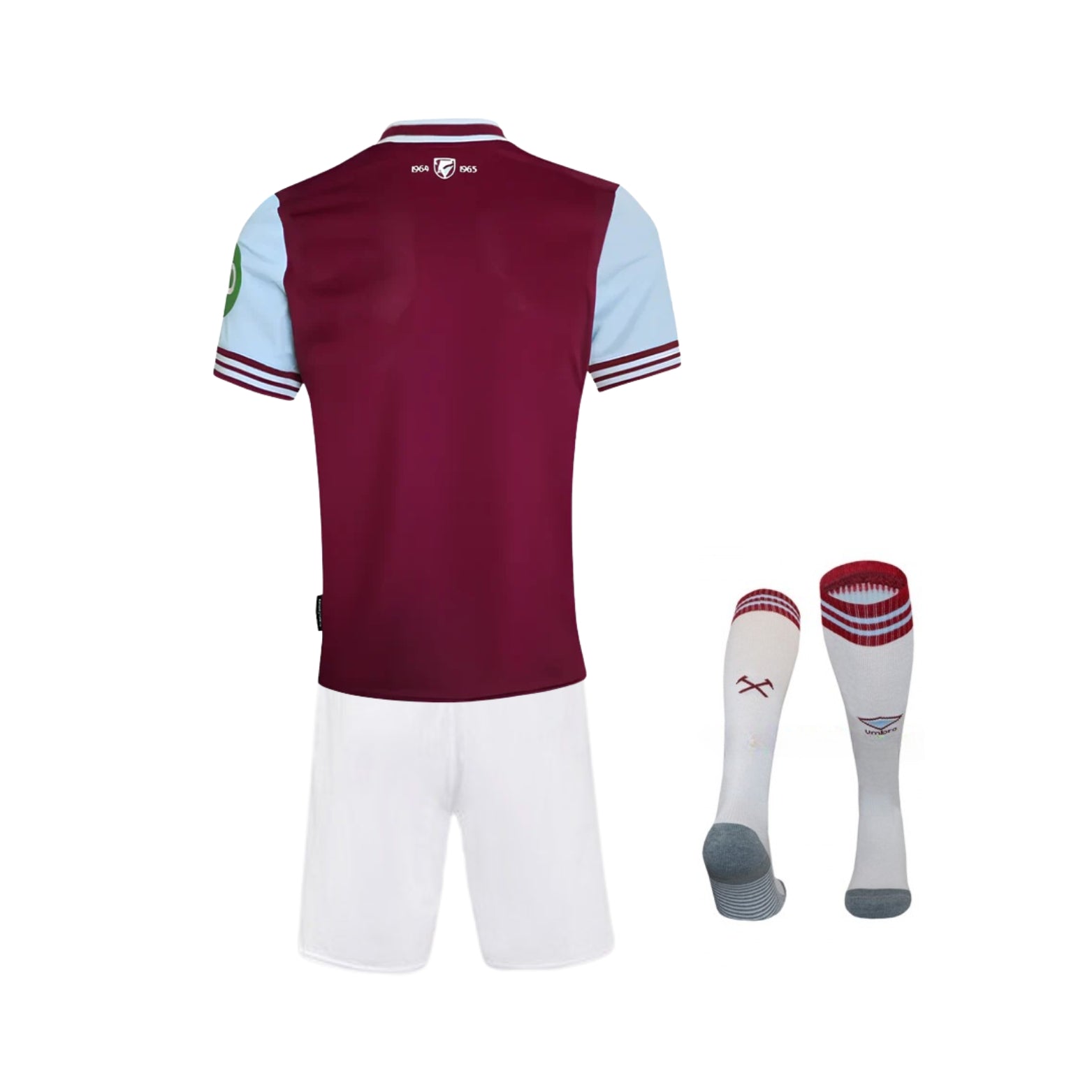Kit - West Ham Domicile 24/25 - Vue de dos