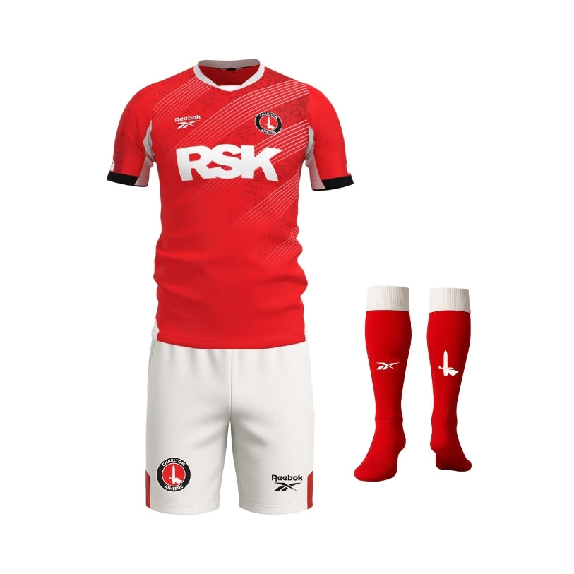 Kit - Charlton Athletic Domicile 25/26 - Vue de face