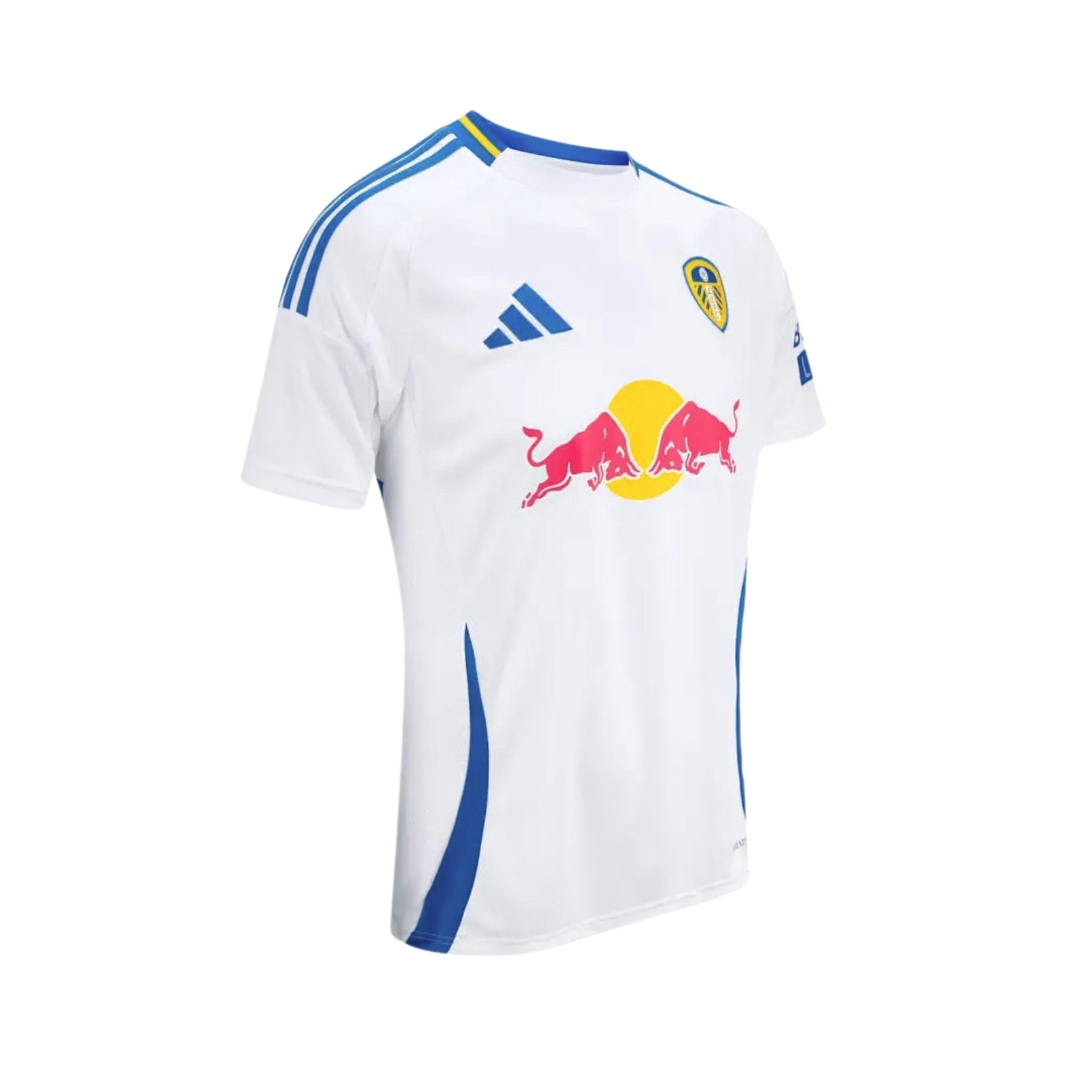 Leeds United Domicile 24/25 - Vue rapprochée