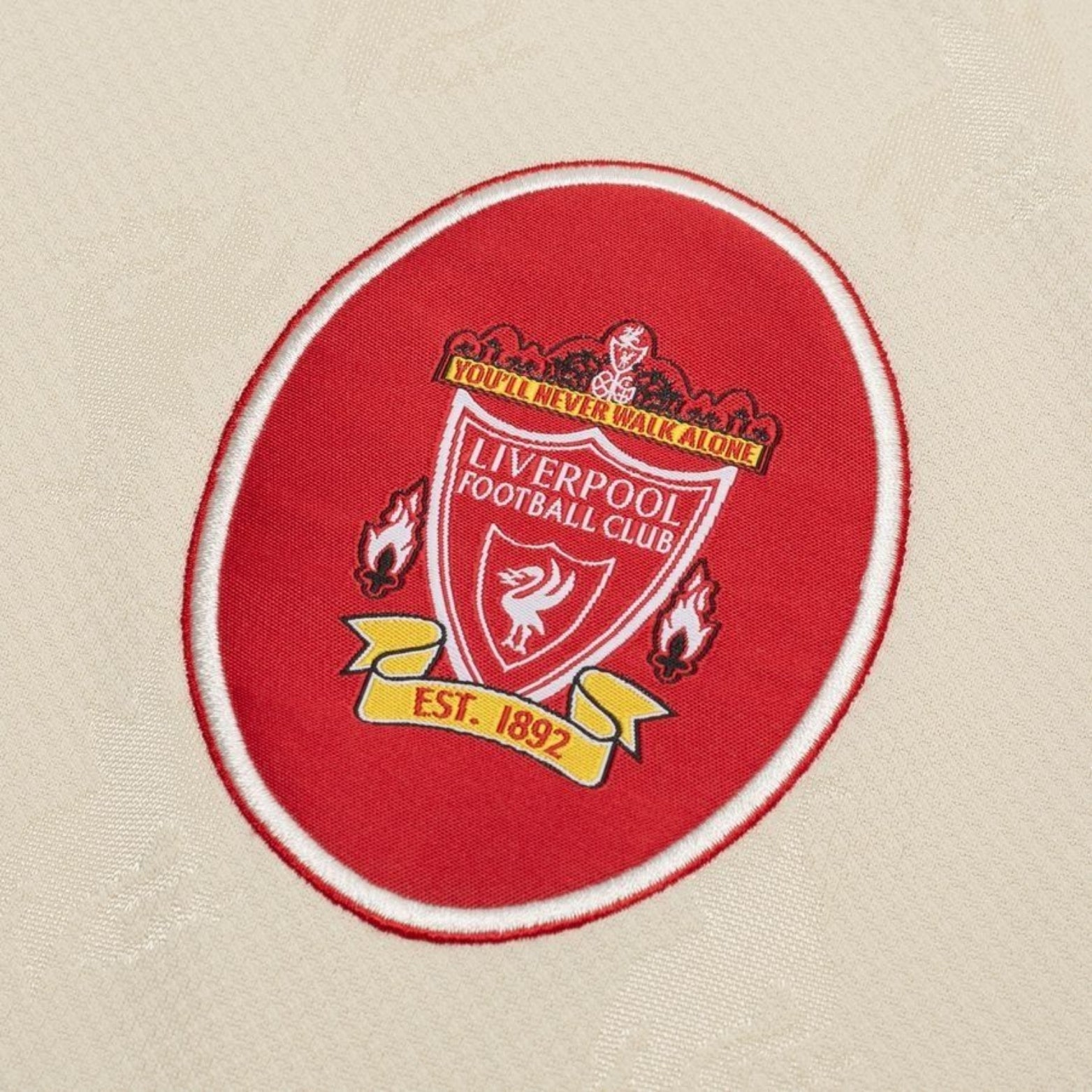 Liverpool Extérieur 96/97 - Manches Longues - Détail