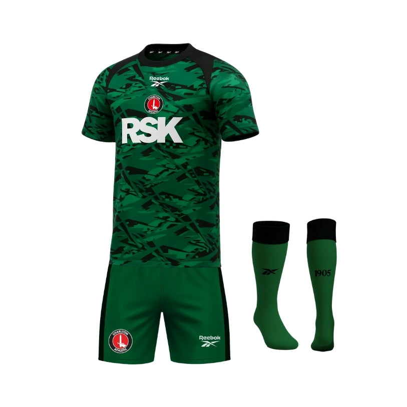 Kit - Charlton Athletic Gardiens de But 25/26 - Vue de face