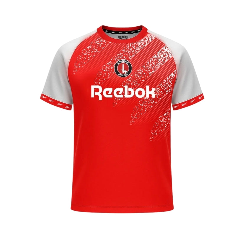 Charlton Athletic Avant-Match 25/26 - Vue de face