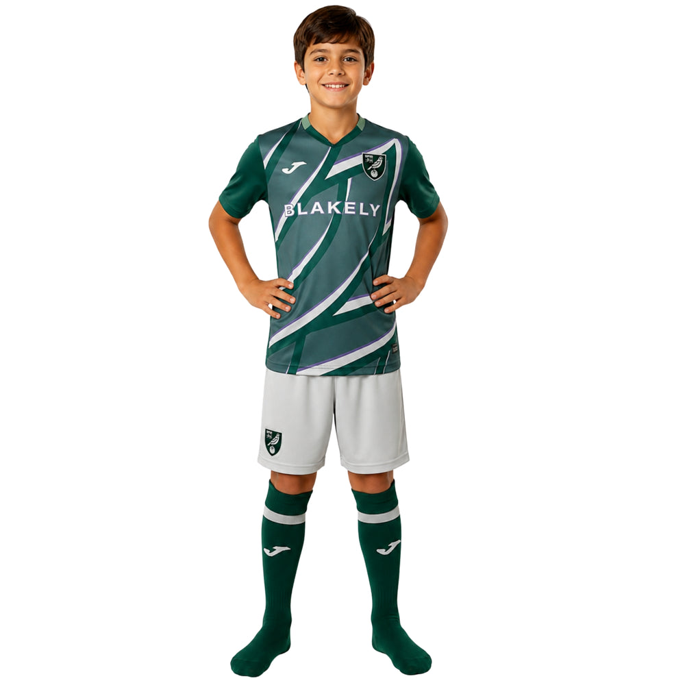Kit Infantil Norwich City Visitante 25/26