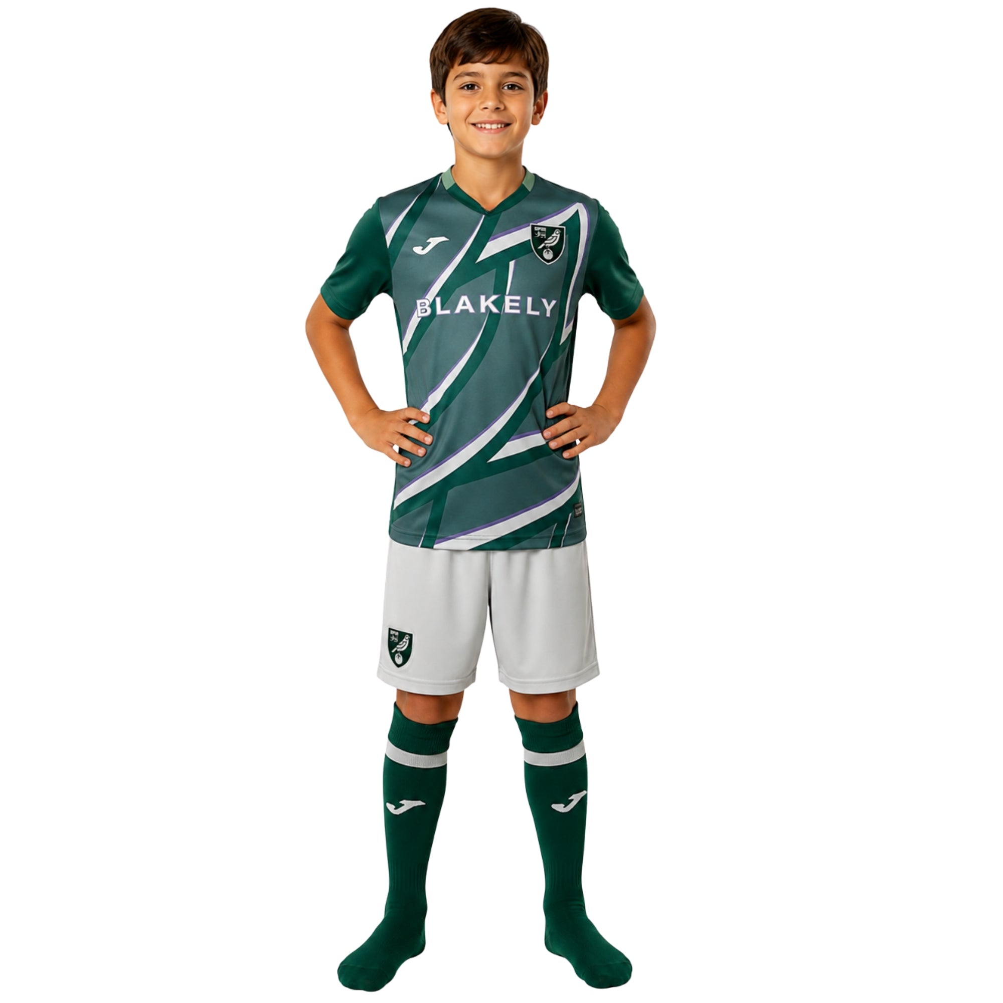 Kit Infantil Norwich City Visitante 25/26