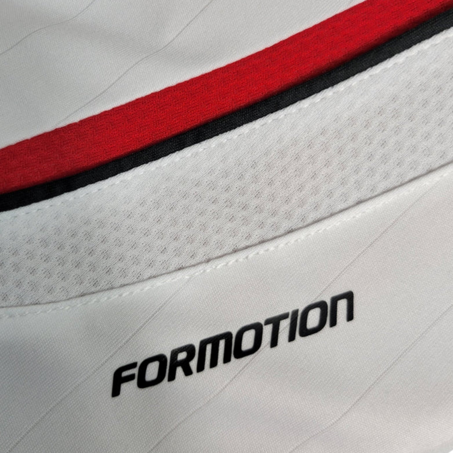 AC Milan Extérieur 06/07 - Manches Longues - Finale de la Ligue des Champions - Vue rapprochée