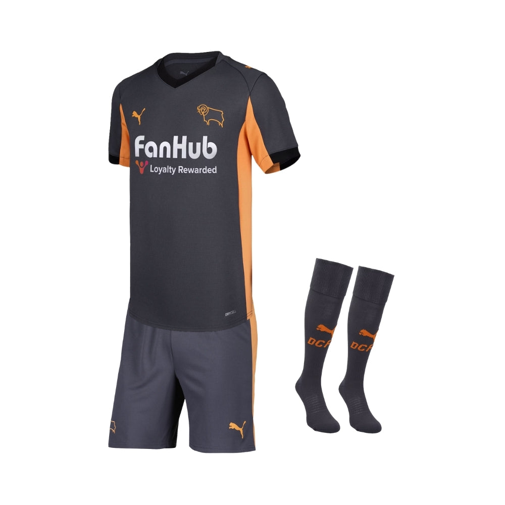 Kit - Derby County Extérieur 25/26 - Vue de face