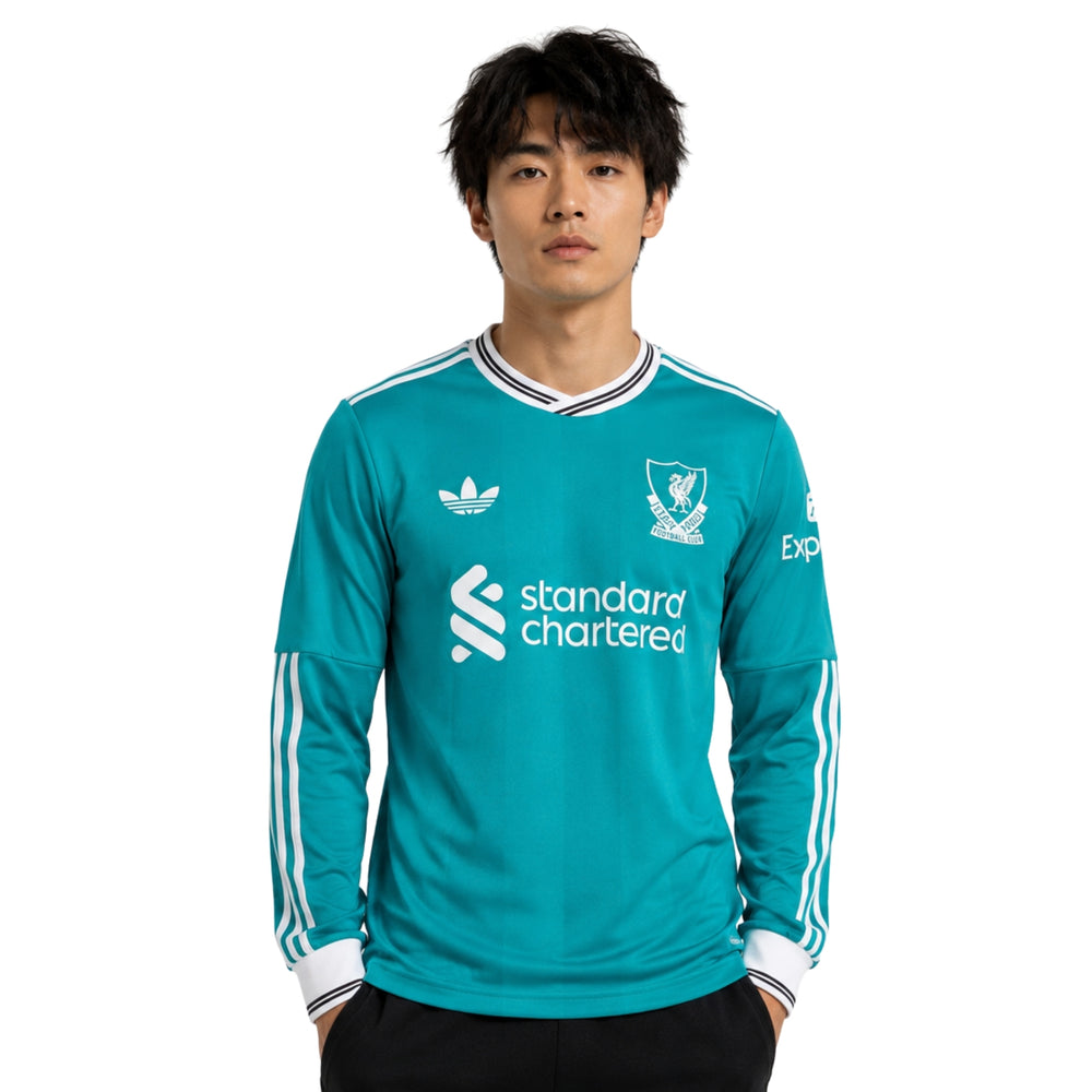Camiseta Liverpool Tercera 25/26 - Manga Larga