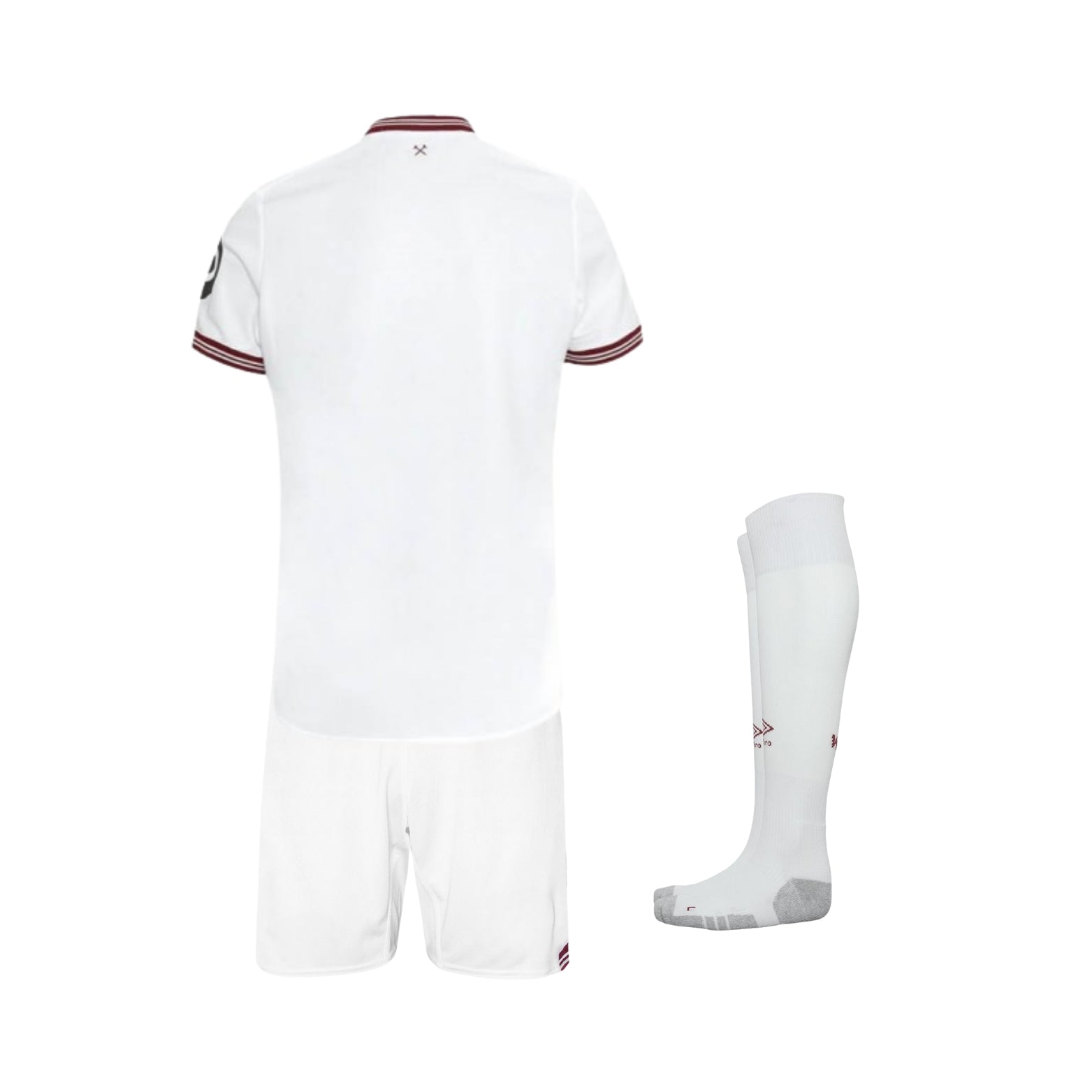 Kit - West Ham Extérieur 23/24 - Vue de dos