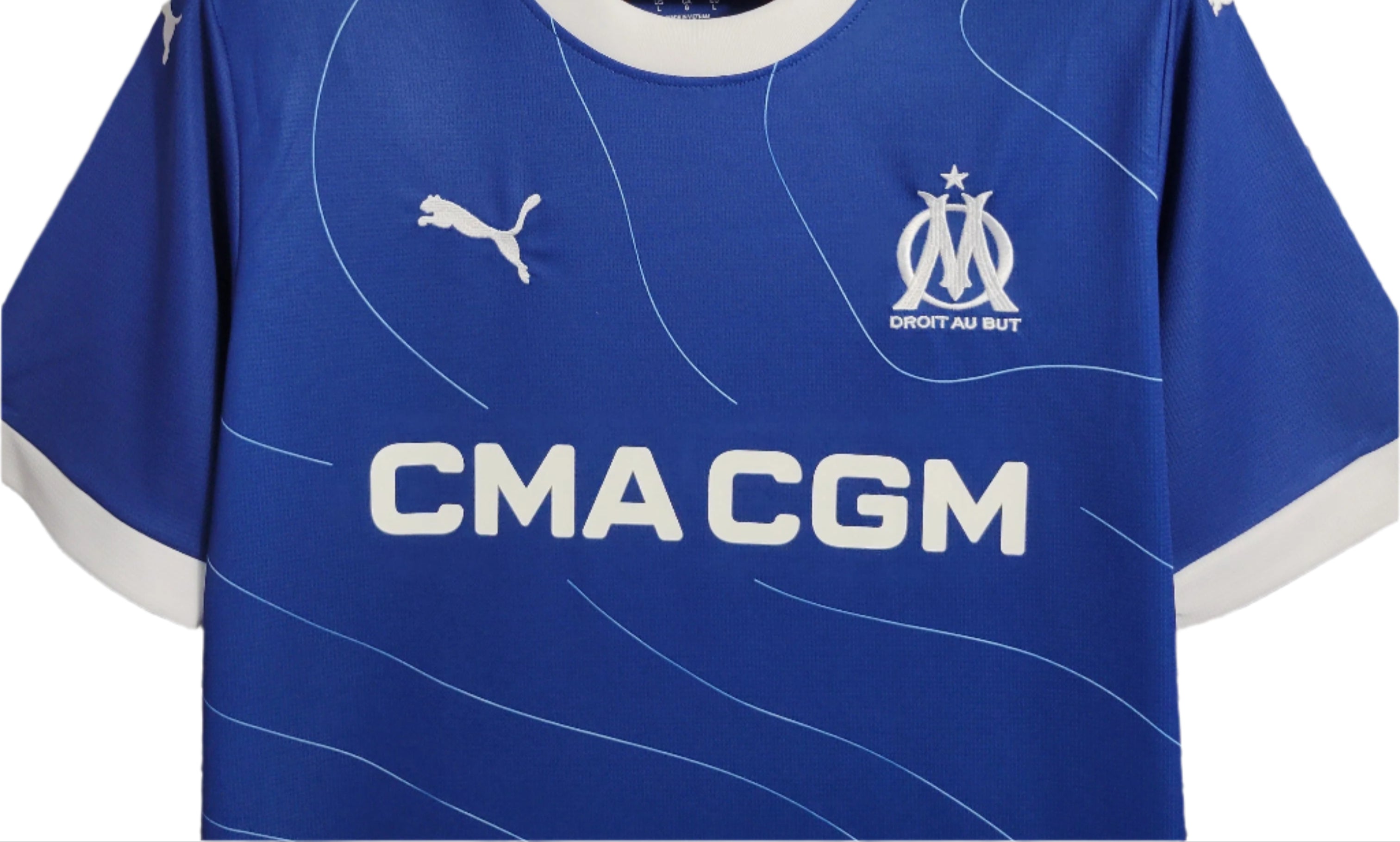 Olympique de Marseille Extérieur 23/24 - Détail