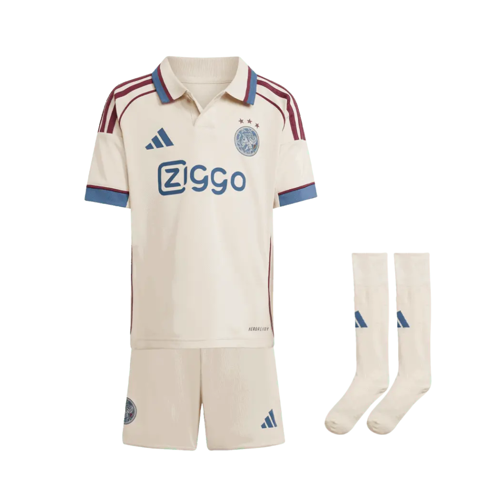 Kit - Ajax Troisième 25/26 - Vue de face
