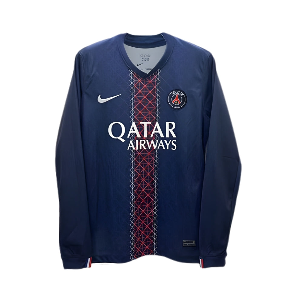 PSG Domicile 25/26 - Manches Longues - Vue de face