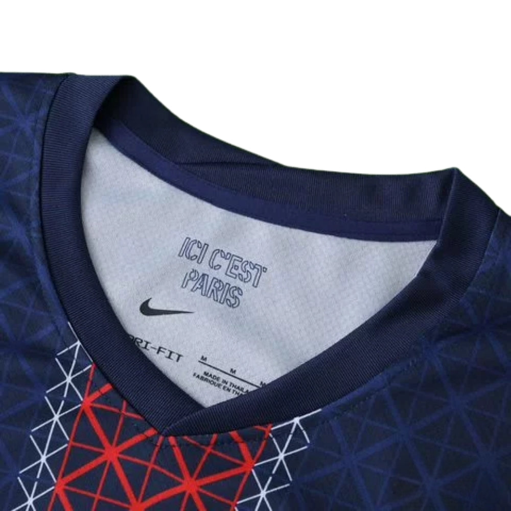 PSG Domicile 25/26 - Manches Longues - Détail