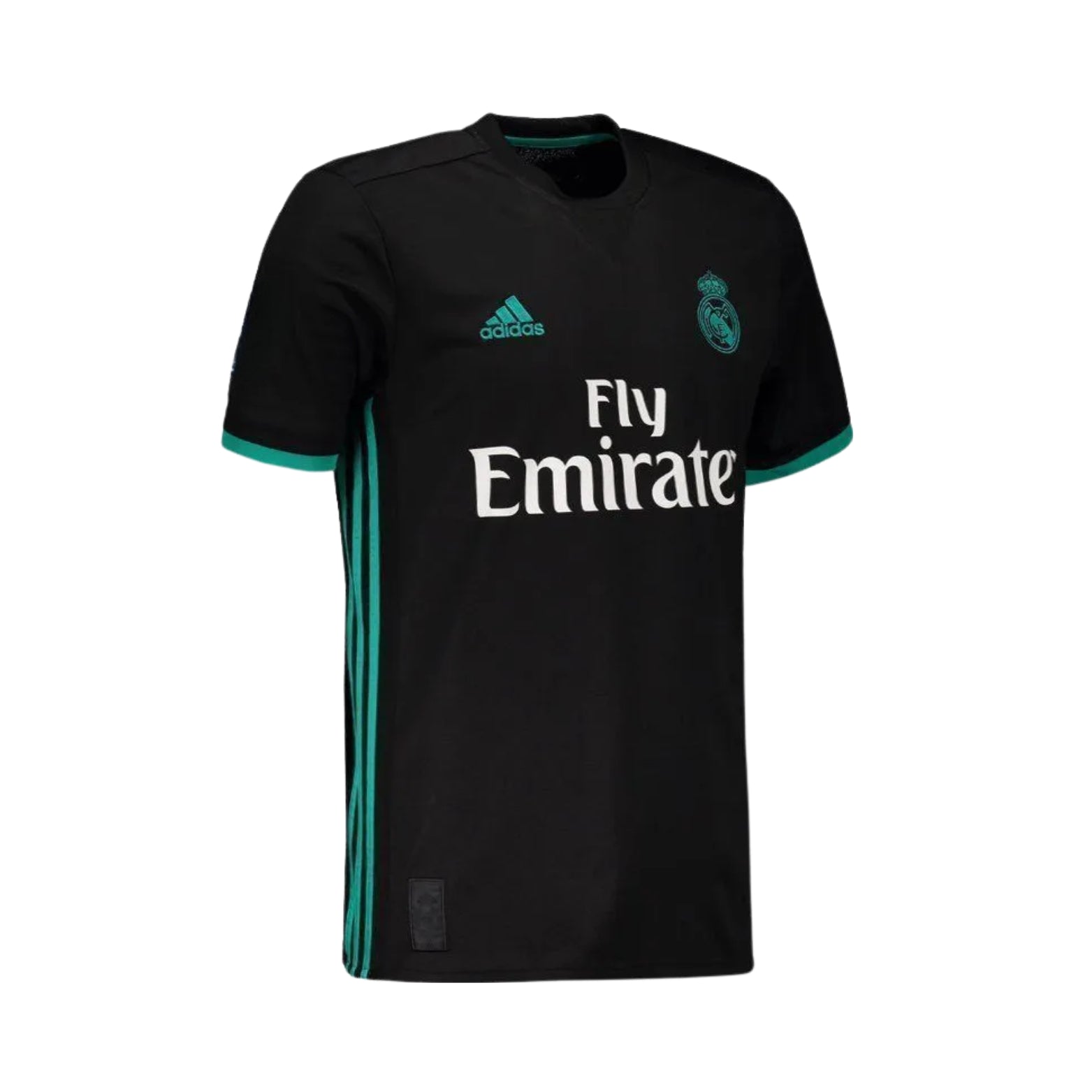 Real Madrid Extérieur 17/18 - Vue rapprochée
