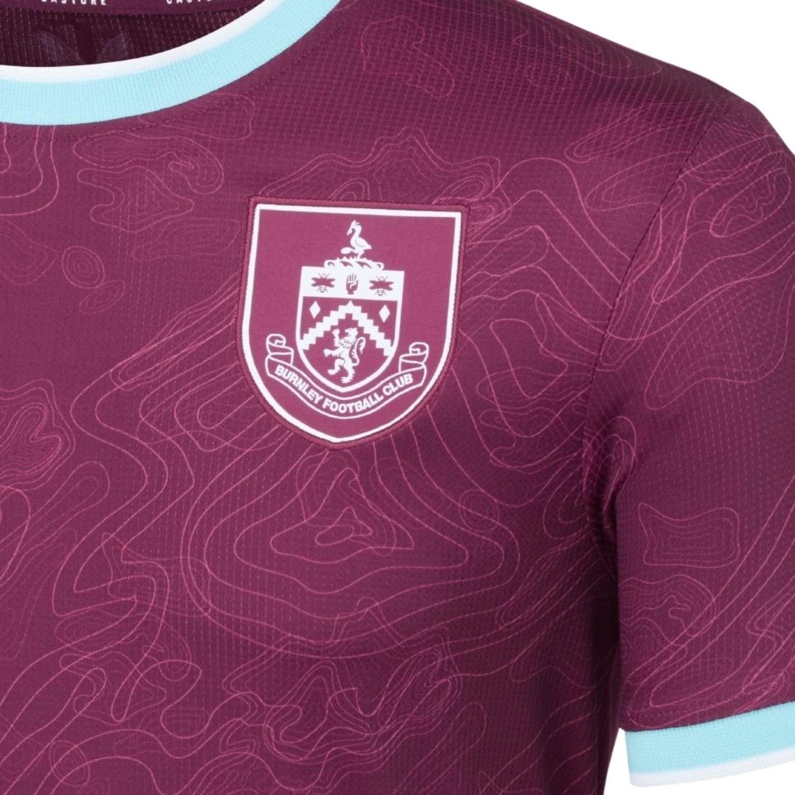 Burnley Domicile 25/26 - Vue rapprochée