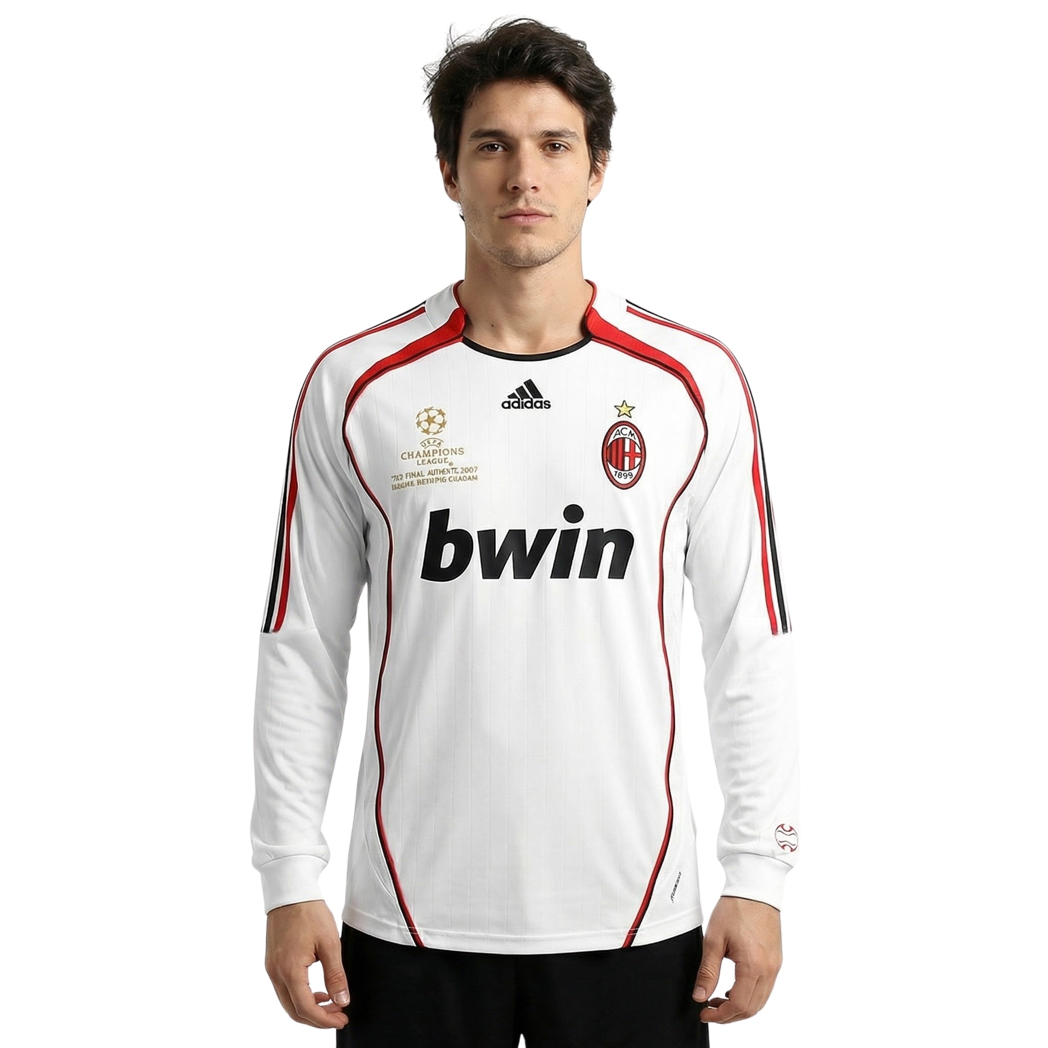 AC Milan Extérieur 06/07 - Manches Longues - Finale de la Ligue des Champions - Vue de dos