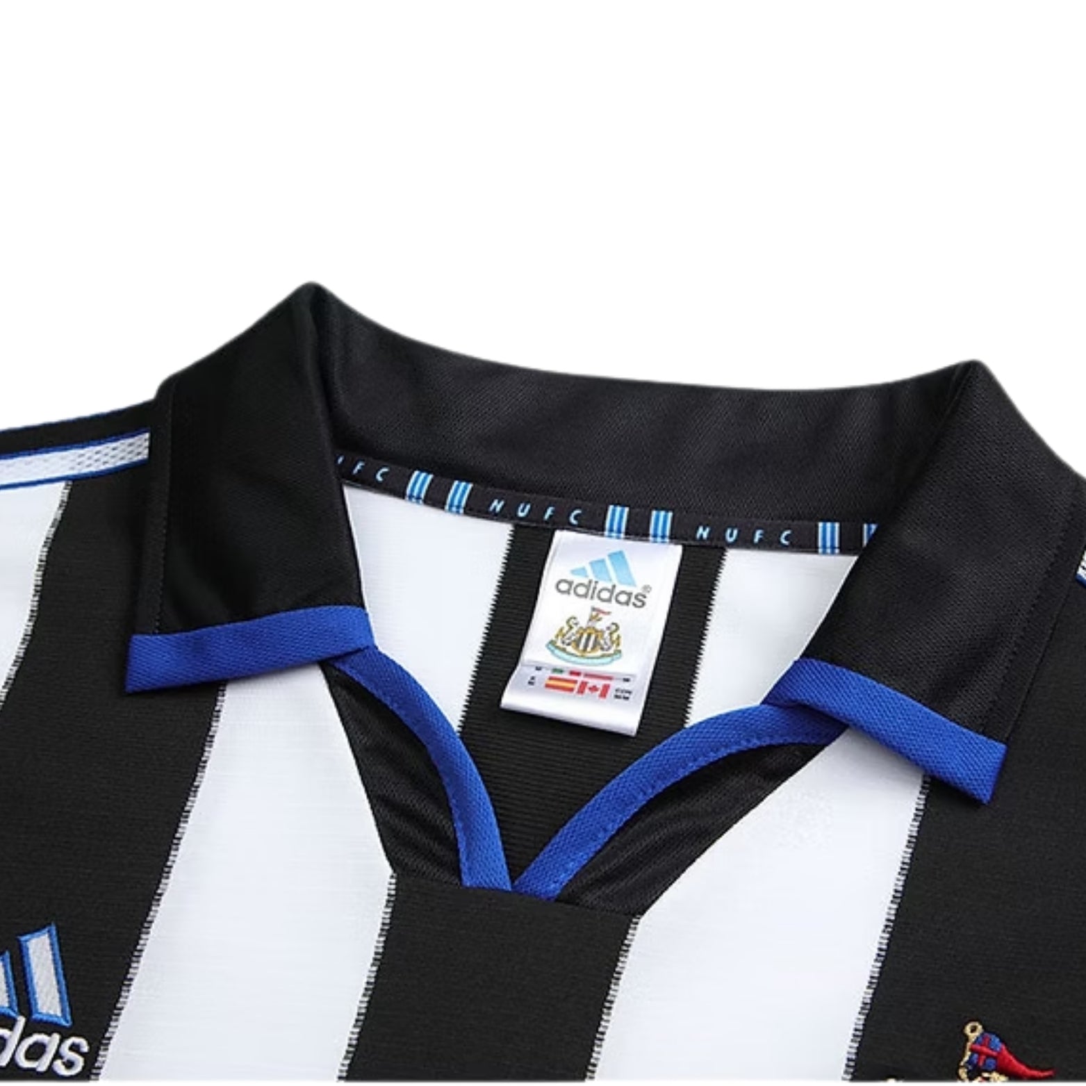 Newcastle United Domicile 99/00 - Manches Longues - Détail