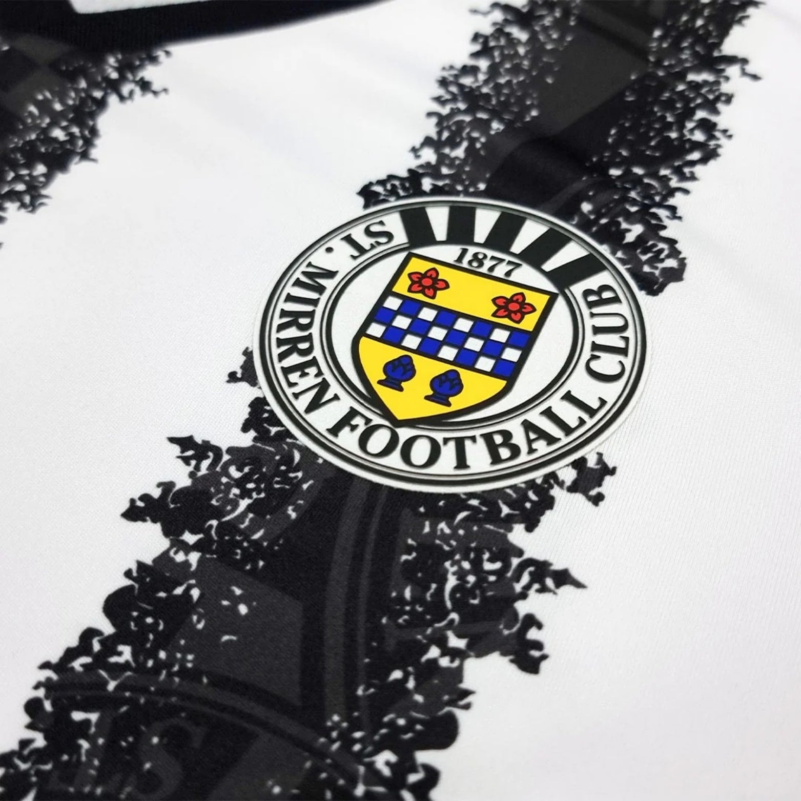 St Mirren Domicile 25/26 - Vue rapprochée