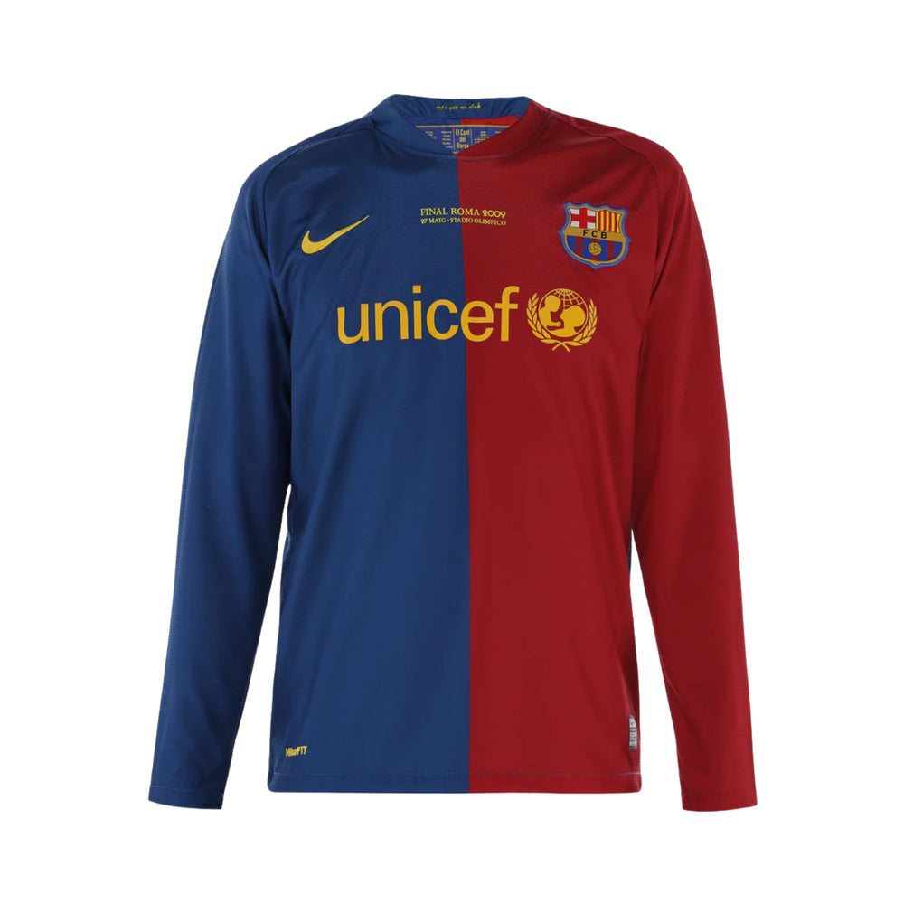 Barcelona Home 08/09 - Champions League Final - Long Sleeves