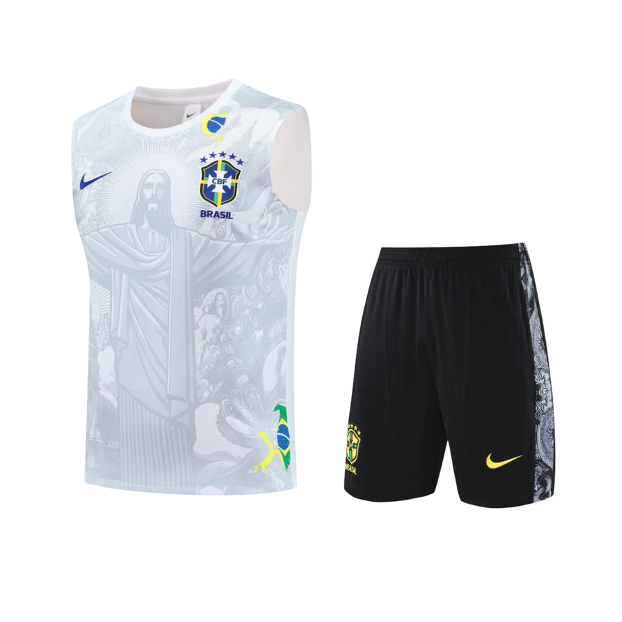 Brésil 24/25 - Équipement de Entraînement - Manches Cava