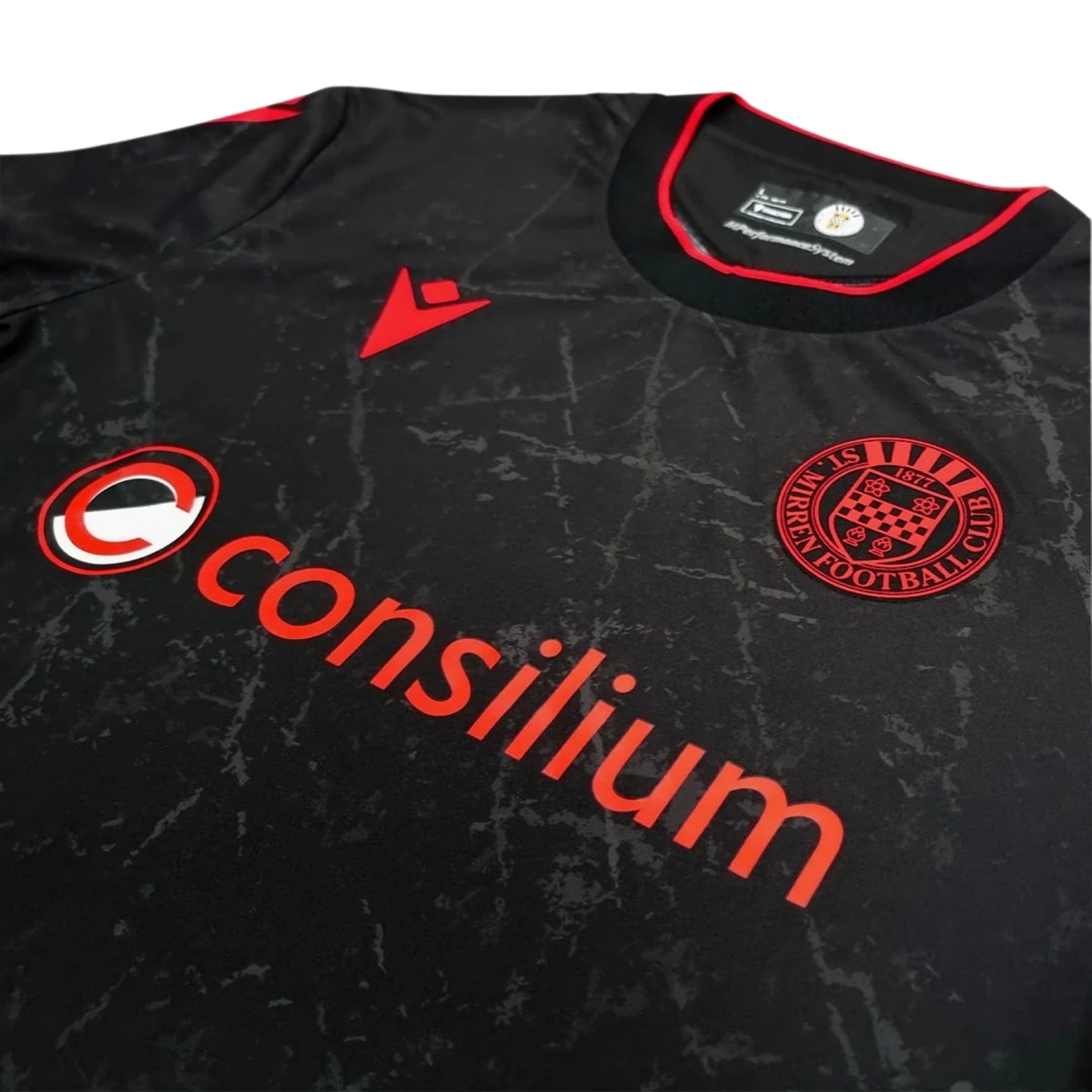 St Mirren Extérieur 25/26 - Détail