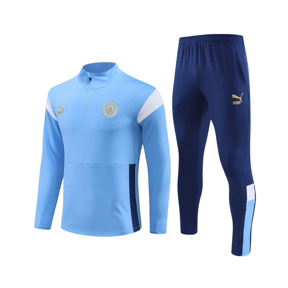 Olympique de Marseille - Survêtement 1/2 Zip - Vue de face