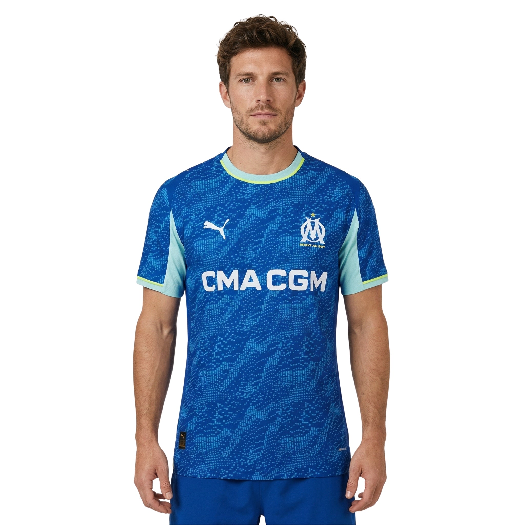 Olympique de Marseille Troisième 25/26 - Vue de dos