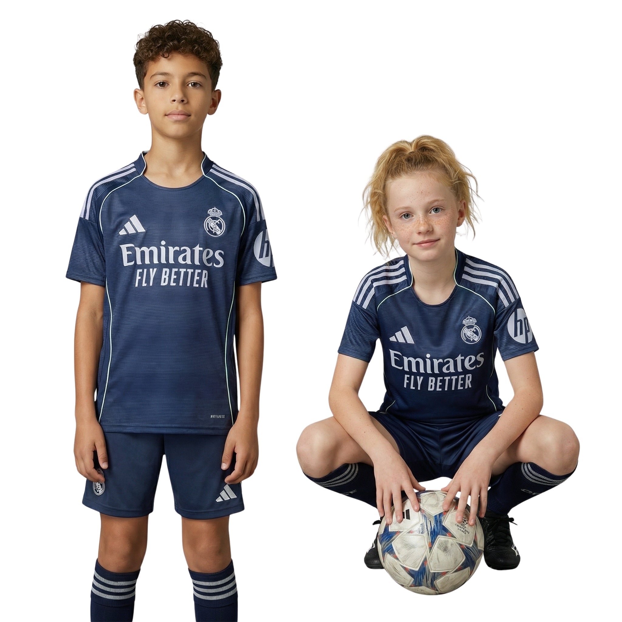 Kit - Real Madrid Extérieur 25/26 - Vue de dos