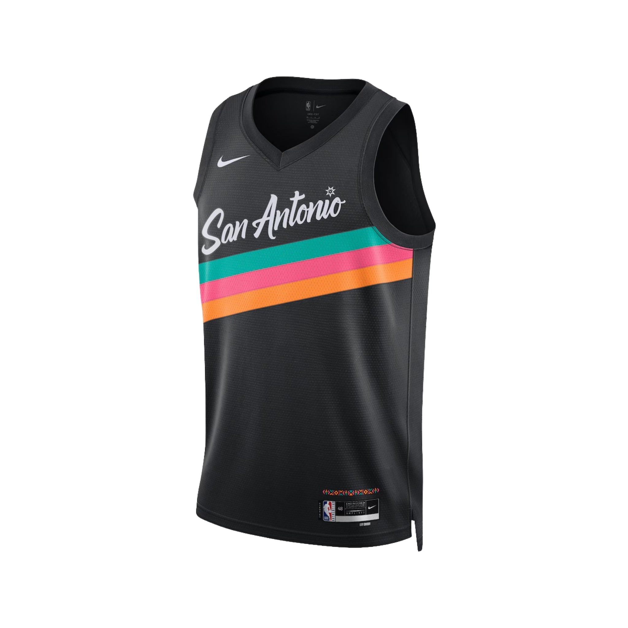San Antonio Spurs City Edition 25/26 - Vue de face