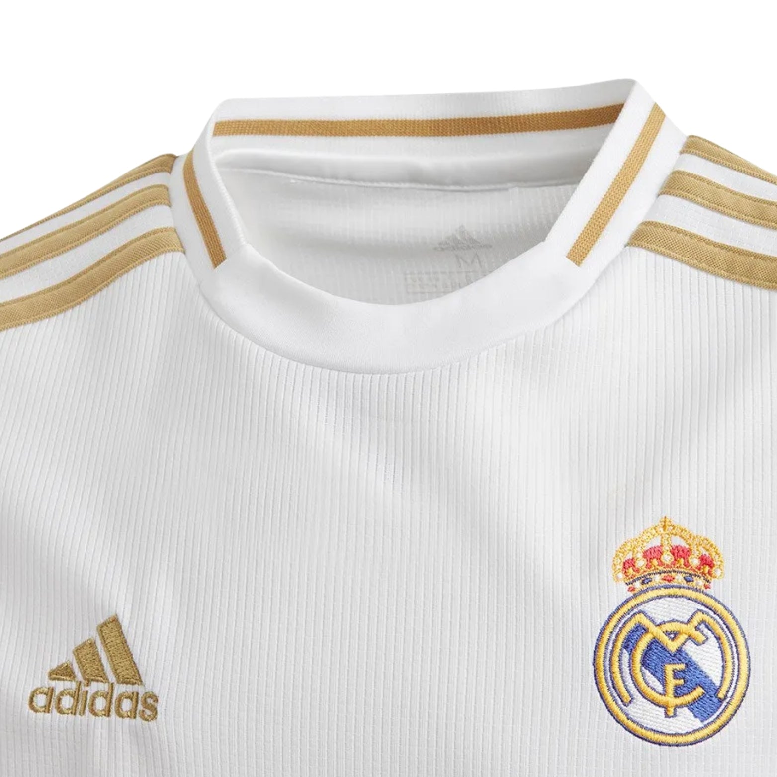 Real Madrid Domicile 19/20 - Manches Longues - Vue rapprochée