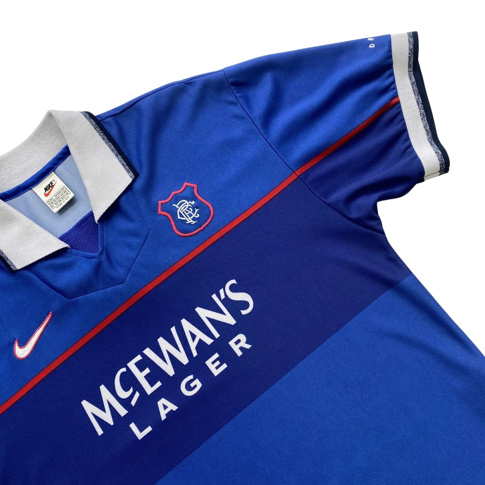 Rangers Domicile 97/98 - Détail