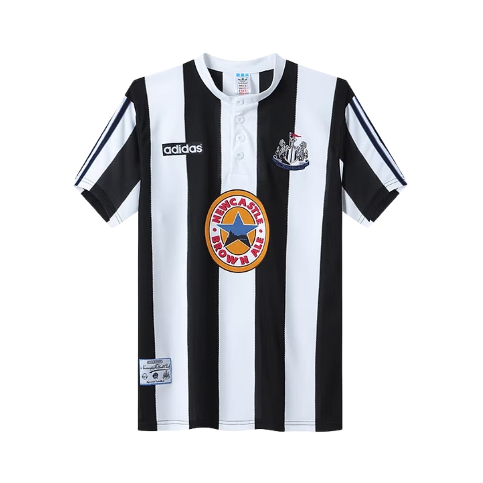 Newcastle United Domicile 95/96 - Vue de face