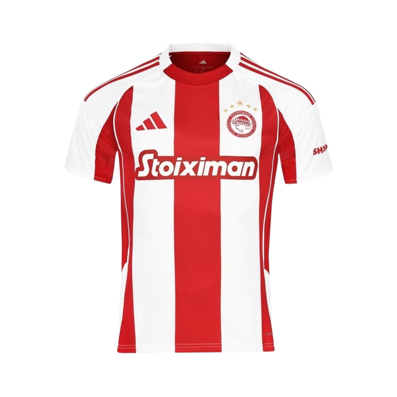 Olympiakos Domicile 25/26 - Vue de face