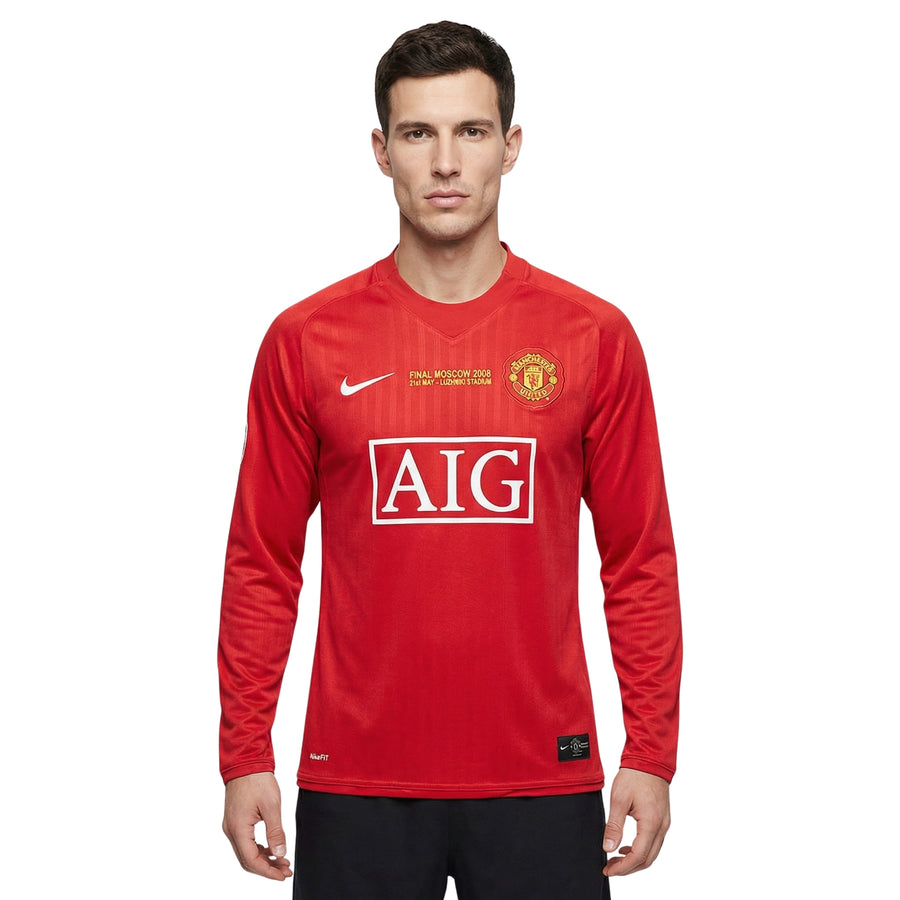 Manchester United Domicile 07/08 - Manches longues - Finale de la Ligue des champions