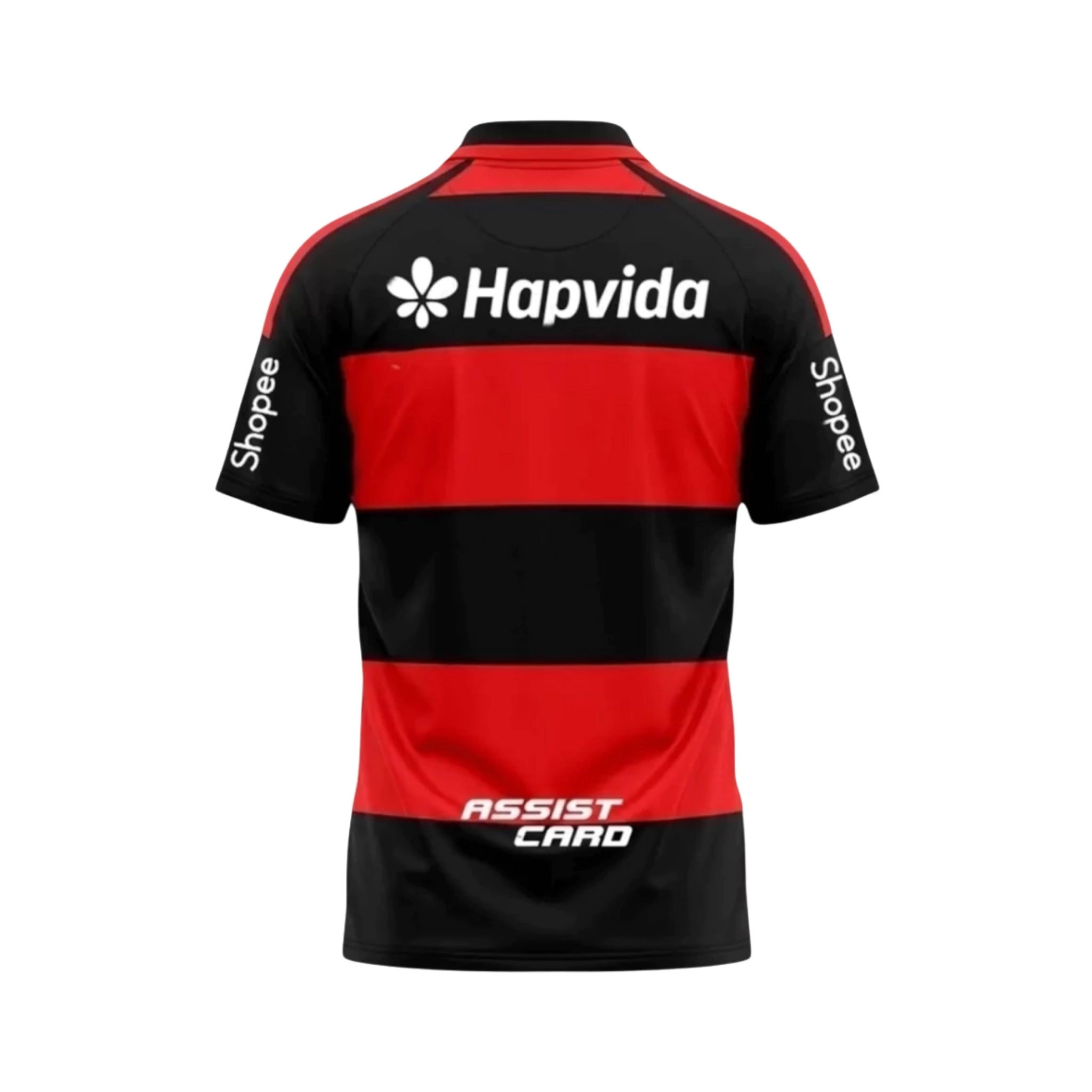 Flamengo Domicile 26/27 - Tous les Sponsors - Vue de dos