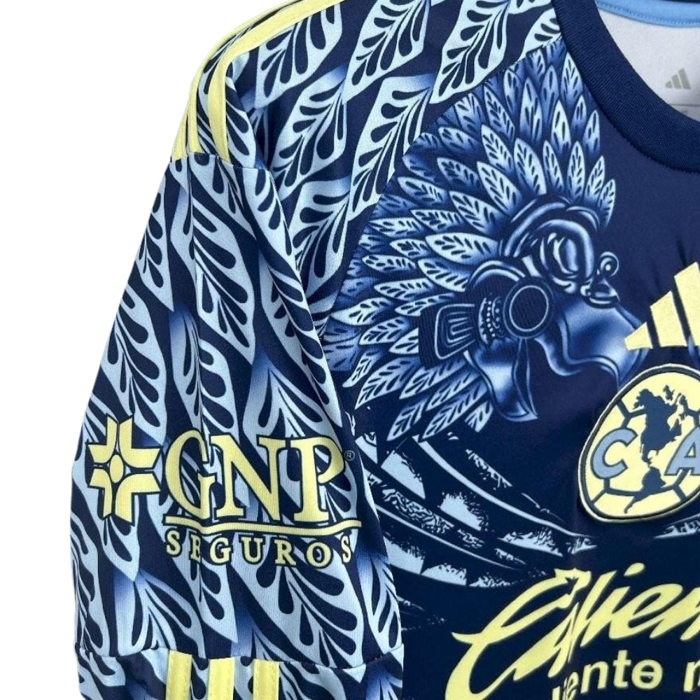 Club América Extérieur 25/26 - Manches Longues - Détail