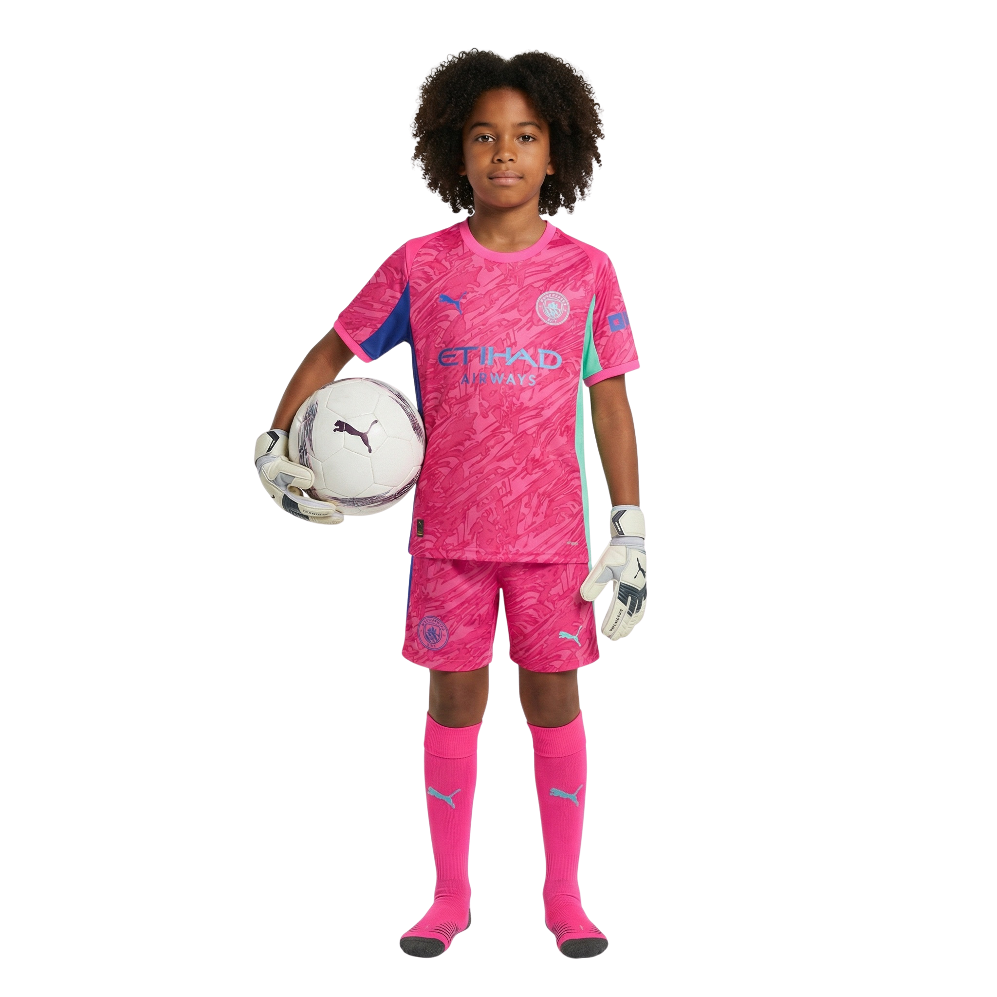 Kit - Manchester City Gardiens de But 25/26 - Vue de dos