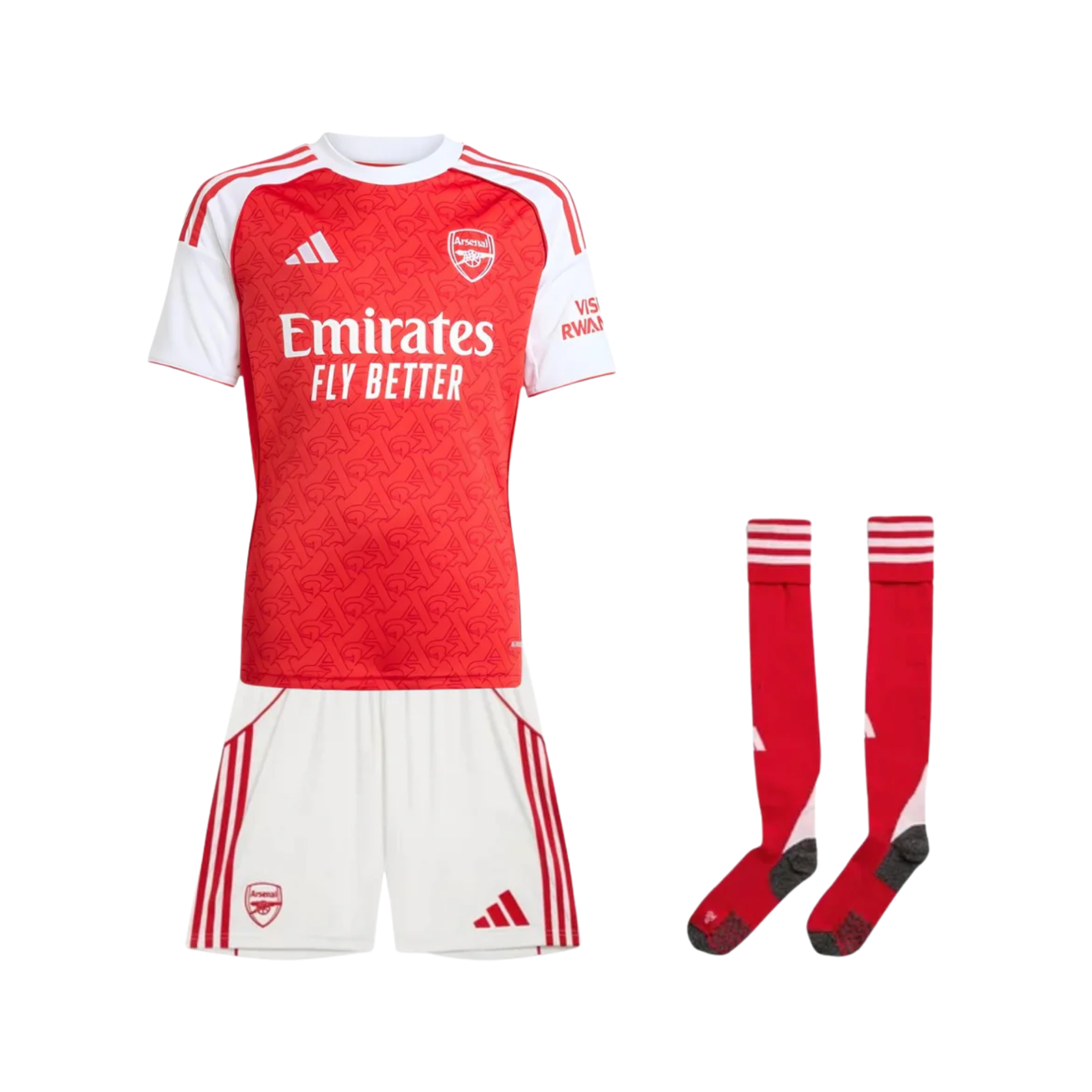 Kit - Arsenal Domicile 25/26 - Vue de face