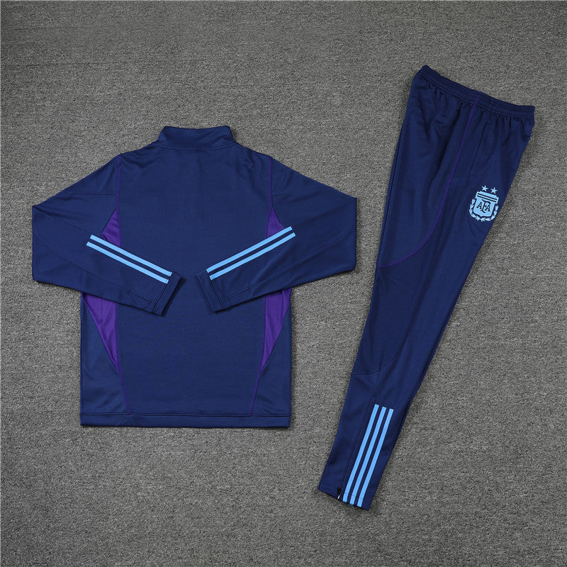 Argentine - Survêtement - 1/2 Zip - Vue rapprochée