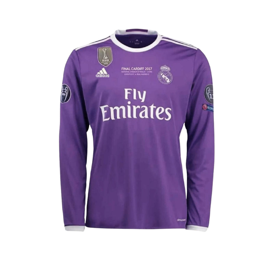 Real Madrid Extérieur 16/17 - Finale de la Ligue des champions- Manches Longues