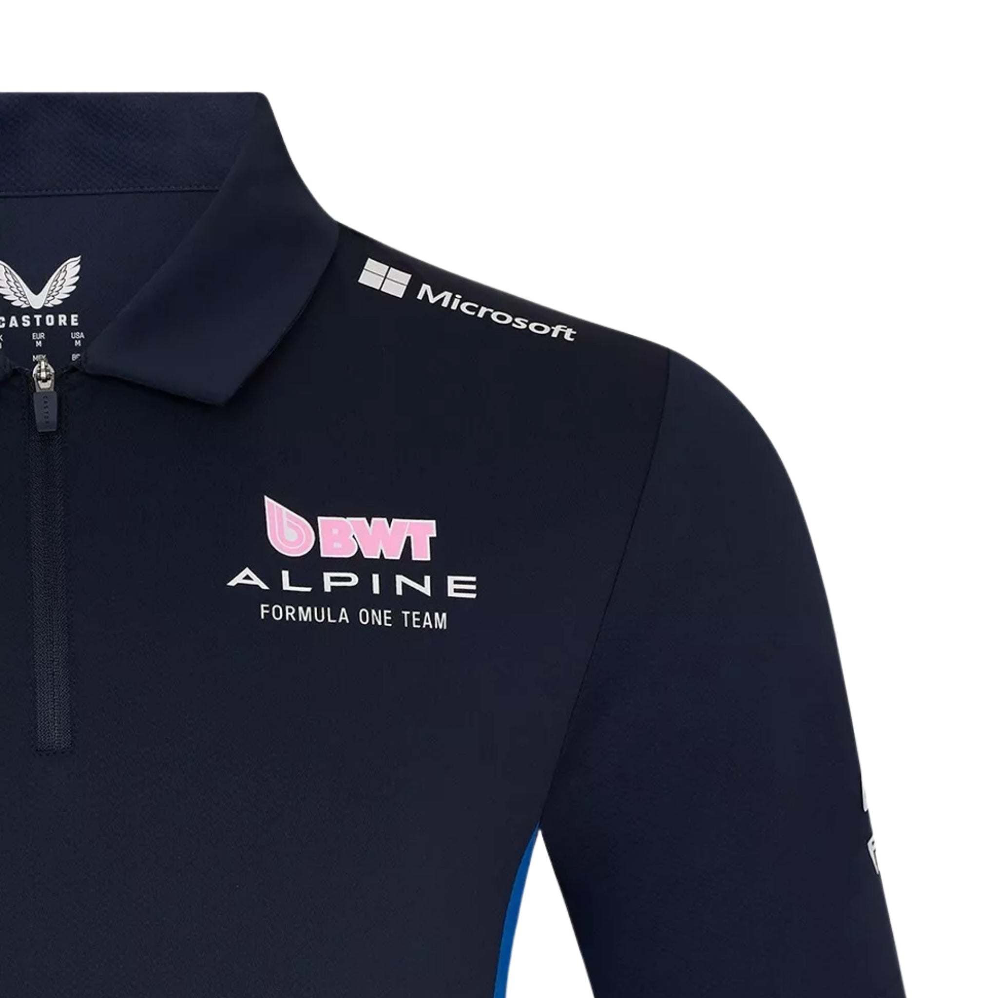 Polo Alpine F1 2025 - Vue rapprochée